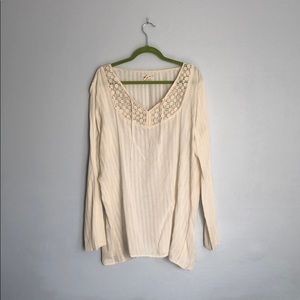 Gently used and loved cream top